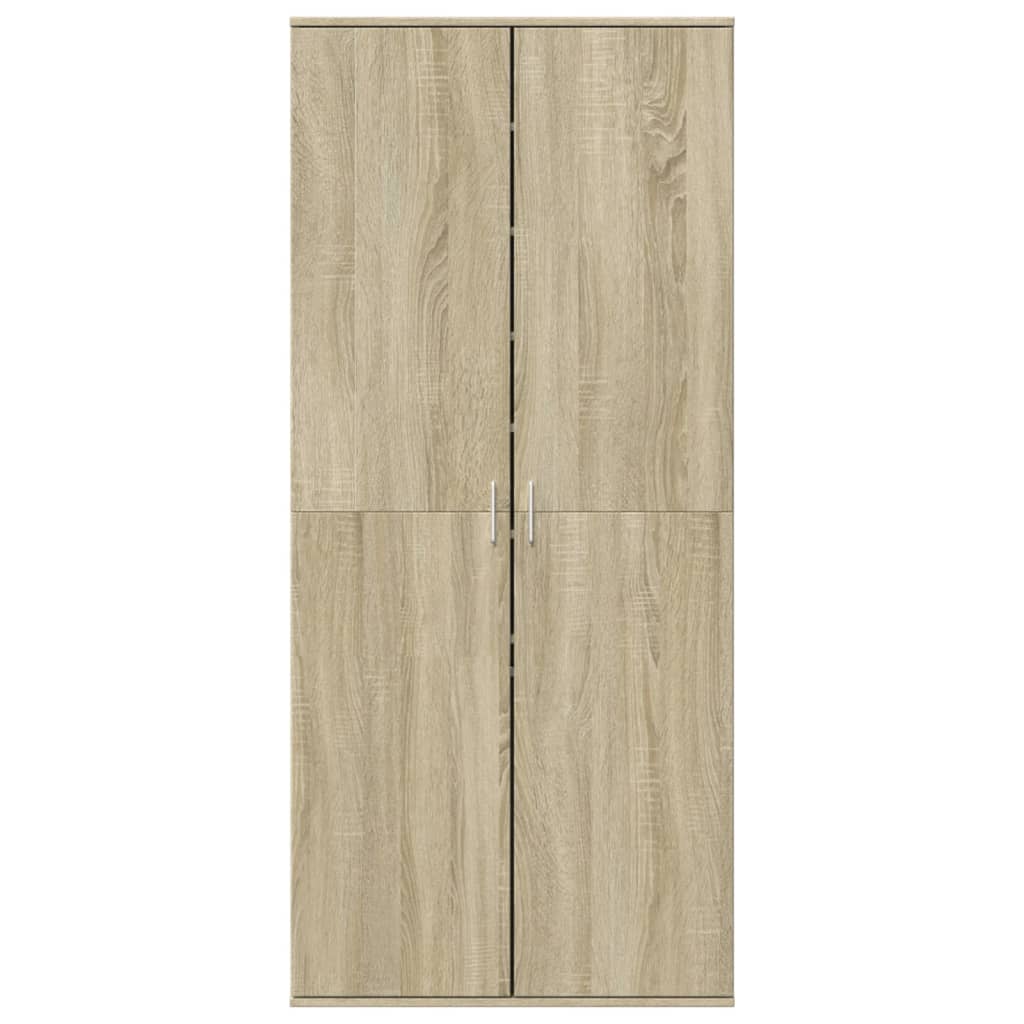 Skoskap Sonoma Eik 80X39X178 Cm Sponplate