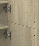 Skoskap Sonoma Eik 80X39X178 Cm Sponplate