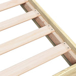 Sengeramme Uten Madrass Sonoma Eik 75X190 Cm Konstruert Tre