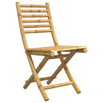 Sammenleggbare Hagestoler 6 Stk 43X54X88 Cm Bambus