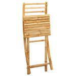 Sammenleggbare Hagestoler 6 Stk 43X54X88 Cm Bambus