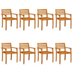 Hagestoler 8 Stk 59X55X85 Cm Heltre Akasie