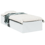 Sengeramme Hvit 90X190 Cm Konstruert Tre