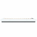 Sengeramme Hvit 100X200 Cm Konstruert Tre