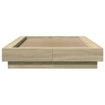 Sengeramme Sonoma Eik 90X190 Cm Konstruert Tre