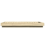 Sengeramme Sonoma Eik 90X190 Cm Konstruert Tre
