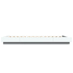 Sengeramme Hvit 75X190 Cm Konstruert Tre