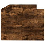 Dagseng Med Skuffer Uten Madrass Røkt Eik 100X200 Cm