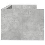 Dagseng Med Skuffer Uten Madrass Betonggrå 75X190 Cm