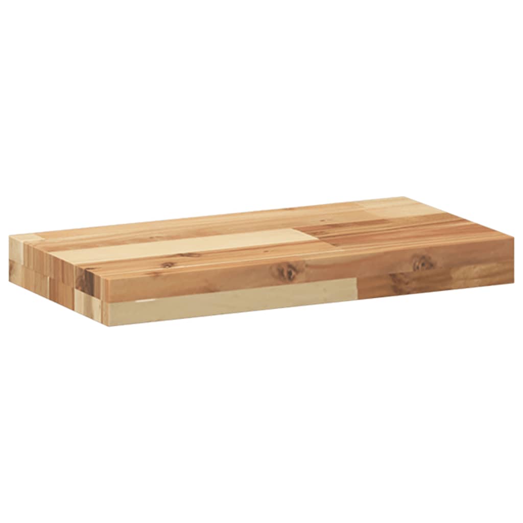 Flytende Hylle 60X20X4 Cm Oljebehandlet Heltre Akasie