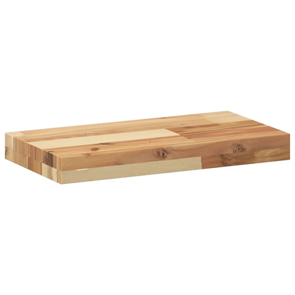 Flytende Hylle 60X20X4 Cm Oljebehandlet Heltre Akasie