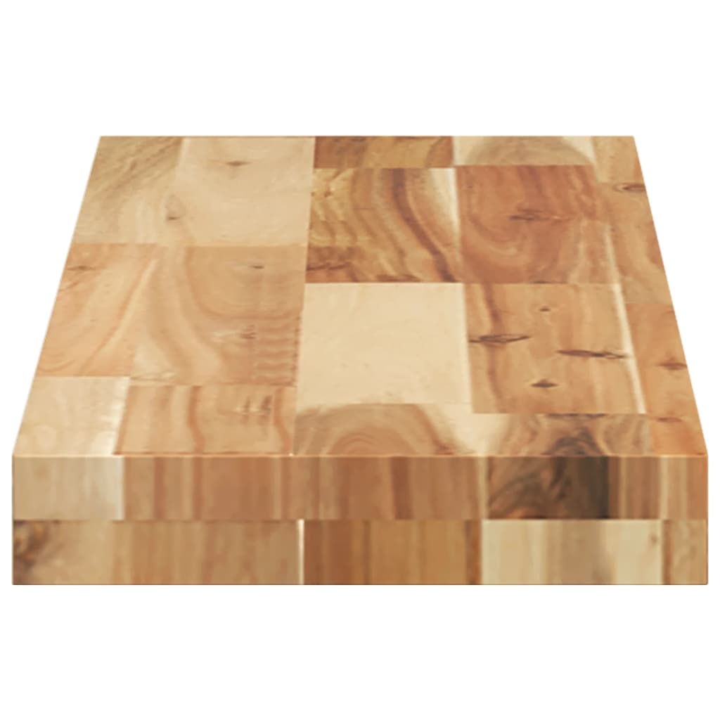 Flytende Hylle 80X20X4 Cm Oljebehandlet Heltre Akasie