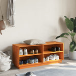 Tv-Benk Voksbrun 110X34X45 Cm Heltre Furu