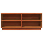 Tv-Benk Voksbrun 110X34X45 Cm Heltre Furu