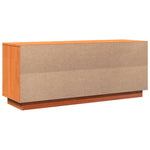 Tv-Benk Voksbrun 110X34X45 Cm Heltre Furu