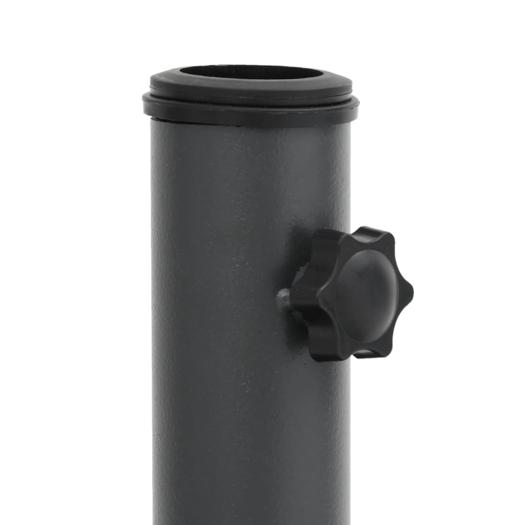 Parasollfot For Ø32/38/48 Mm Stenger 17 Kg Firkantet