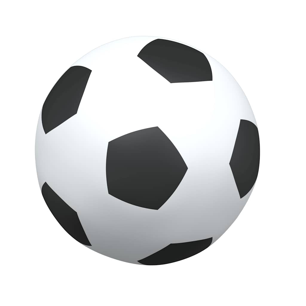 Fotballmål For Barn Med Baller 2-I-1 Hvit 184X64X124 Cm