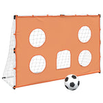 Fotballmål For Barn Med Målmatte Og Ball 182X62X118 Cm