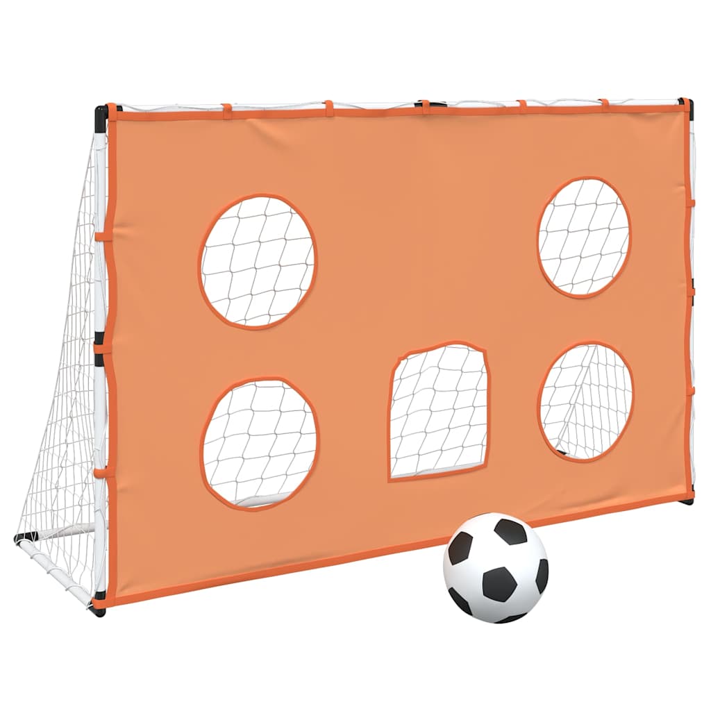 Fotballmål For Barn Med Målmatte Og Ball 182X62X118 Cm