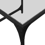 Stablebare Salongbord 2 Stk Med Gjennomsiktig Glasstopp Stål