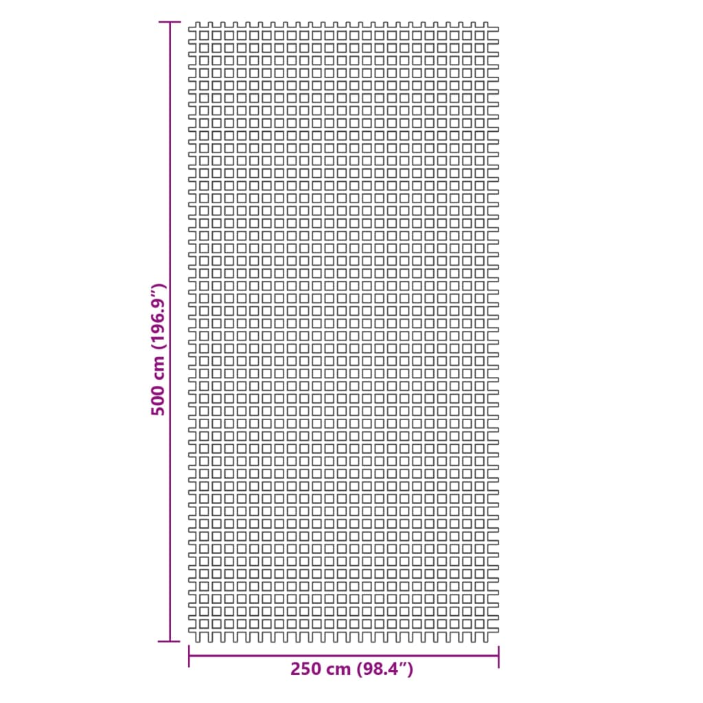 Telt Teppe Grønn 5X2,5 M