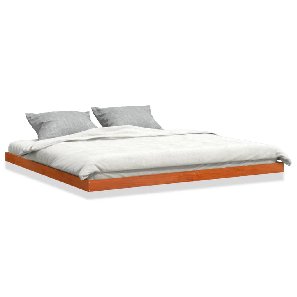 Sengeramme Brun 180X200 Cm Heltre Furu
