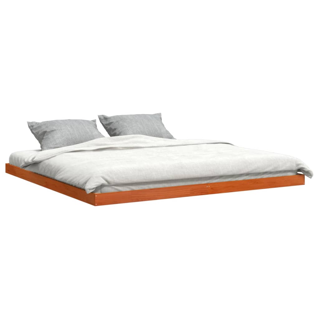 Sengeramme Brun 180X200 Cm Heltre Furu