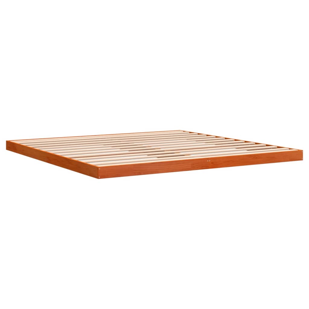 Sengeramme Brun 180X200 Cm Heltre Furu