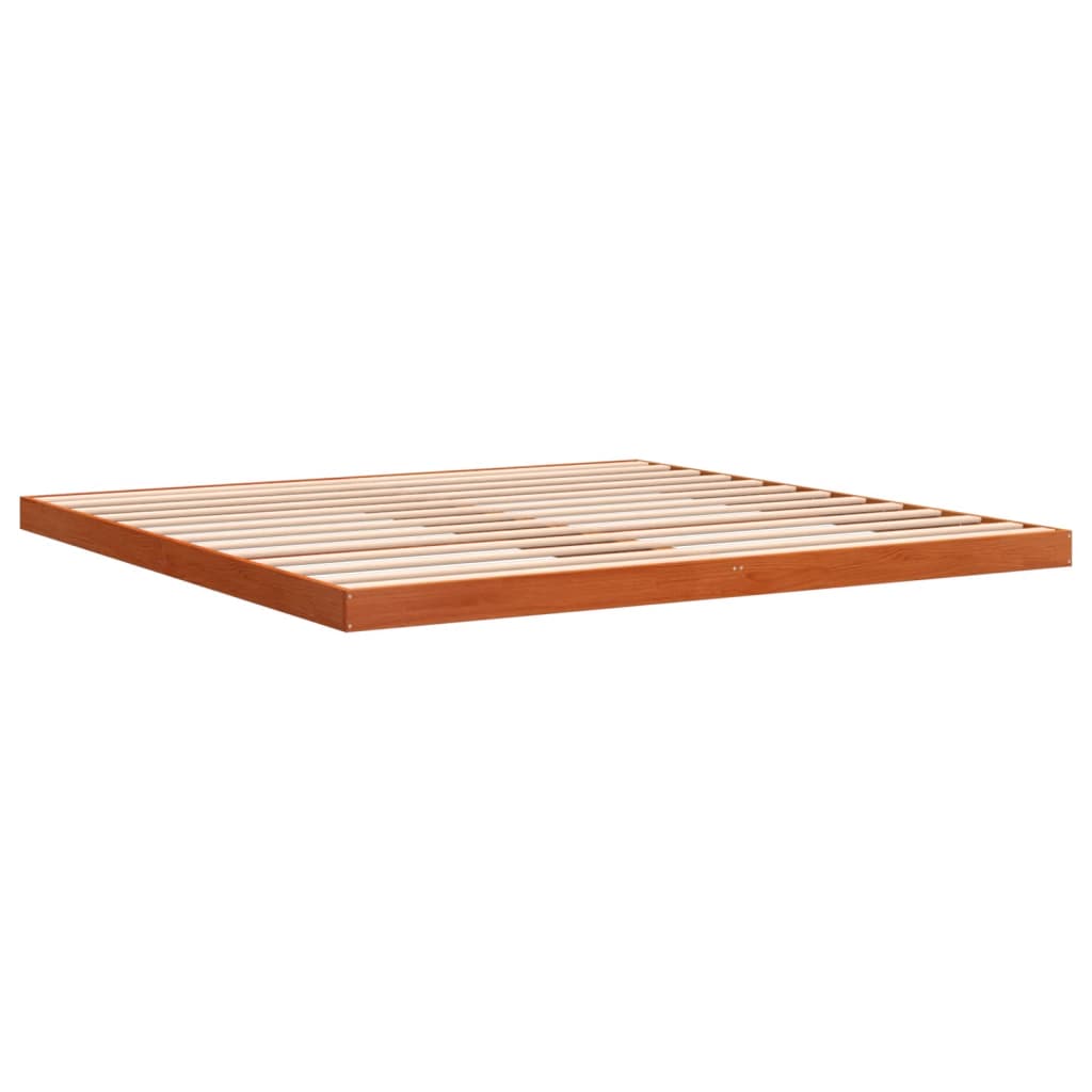 Sengeramme Brun 180X200 Cm Heltre Furu