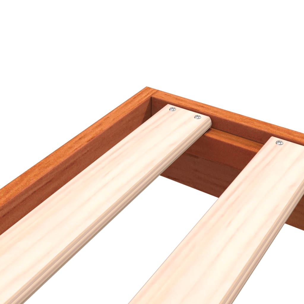 Sengeramme Brun 180X200 Cm Heltre Furu