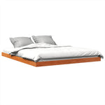 Sengeramme Brun 160X200 Cm Heltre Furu