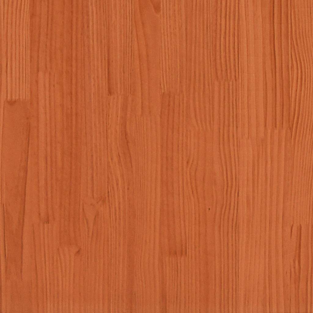 Uttrekkbar Dagseng Voksbrun 90X200 Cm Heltre Furu