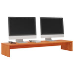 Monitorstativ Voksbrun 100X27X15 Cm Heltre Furu