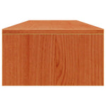 Monitorstativ Voksbrun 100X27X15 Cm Heltre Furu