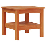 Salongbord Voksbrun 45X45X40 Cm Heltre Furu