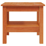 Salongbord Voksbrun 45X45X40 Cm Heltre Furu