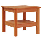 Salongbord Voksbrun 45X45X40 Cm Heltre Furu