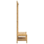 Klesstativ Med Hyller 103X40X183 Cm Bambus