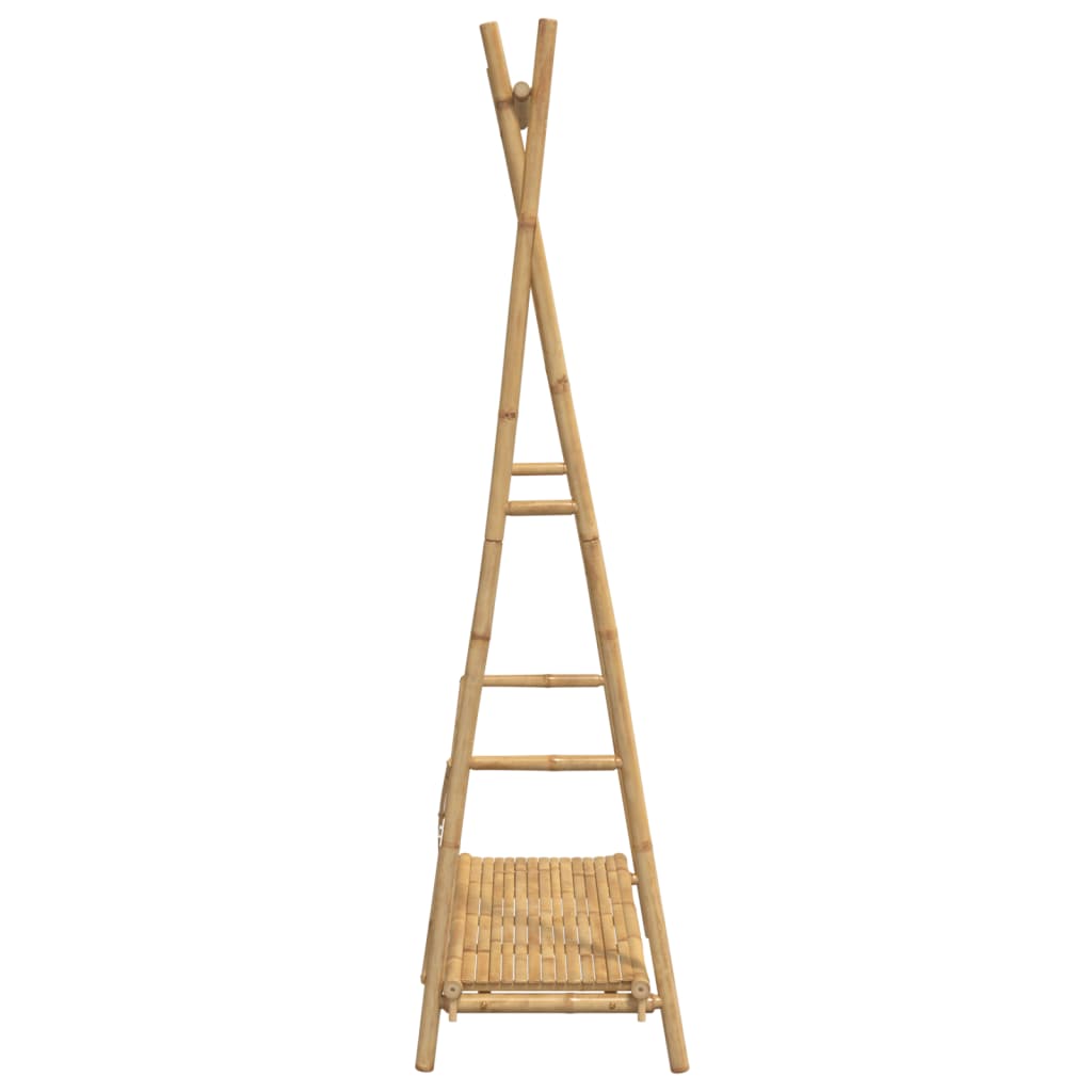 Klesstativ Med Hylle 102X50X190 Cm Bambus