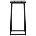 Barkrakker 4 Stk Svart 38X38X80 Cm Pulverlakkert Stål