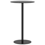Hagebord Rundt Svart Ø60X105 Cm Stål