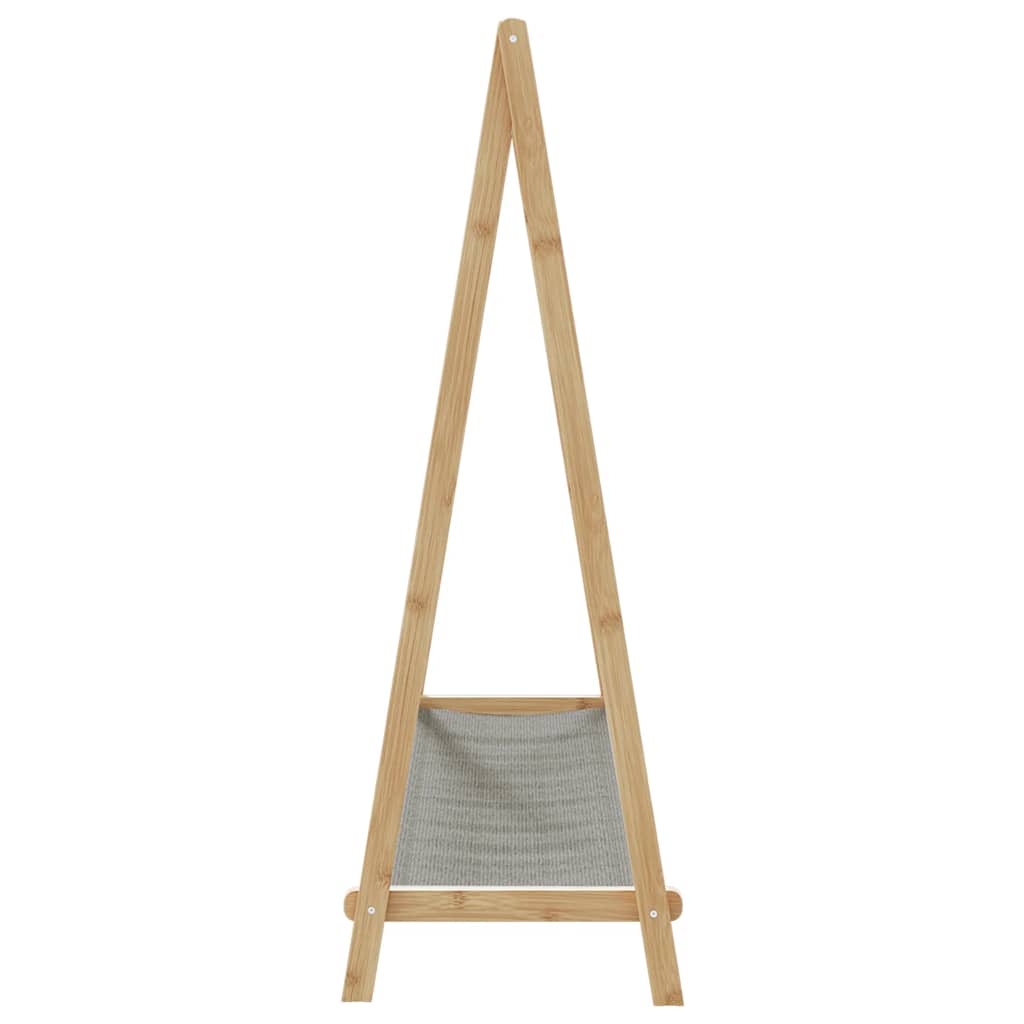 Klesstativ Med Hyller 106X34X102 Cm Bambus