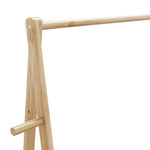 Klesstativ Med Hyller 96X45,5X150,5 Cm Bambus