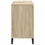 Baderomsskap Sonoma Eik 65X33X60 Cm Konstruert Tre