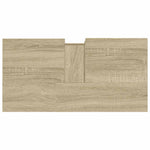Baderomsskap Sonoma Eik 65X33X60 Cm Konstruert Tre