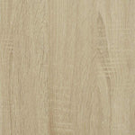 Baderomsskap Sonoma Eik 65X33X60 Cm Konstruert Tre