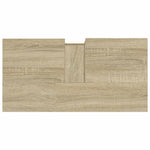 Baderomsskap Sonoma Eik 65X33X60 Cm Konstruert Tre