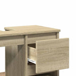 Baderomsskap Sonoma Eik 65X33X60 Cm Konstruert Tre