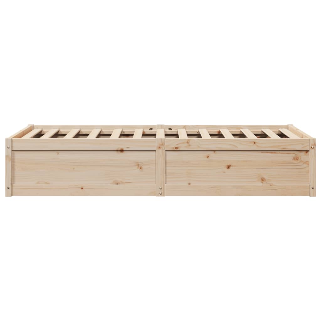 Sengeramme Uten Madrass 90X190 Cm Heltre Furu