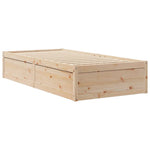 Sengeramme Uten Madrass 90X190 Cm Heltre Furu